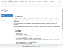 Tablet Screenshot of openzwave.com